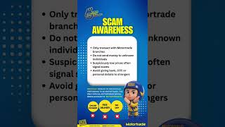MOTORTRADE SCAM AWARENESS