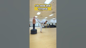 540 Hook Kick Tutorial | LG Martial Arts #shorts #martialarts