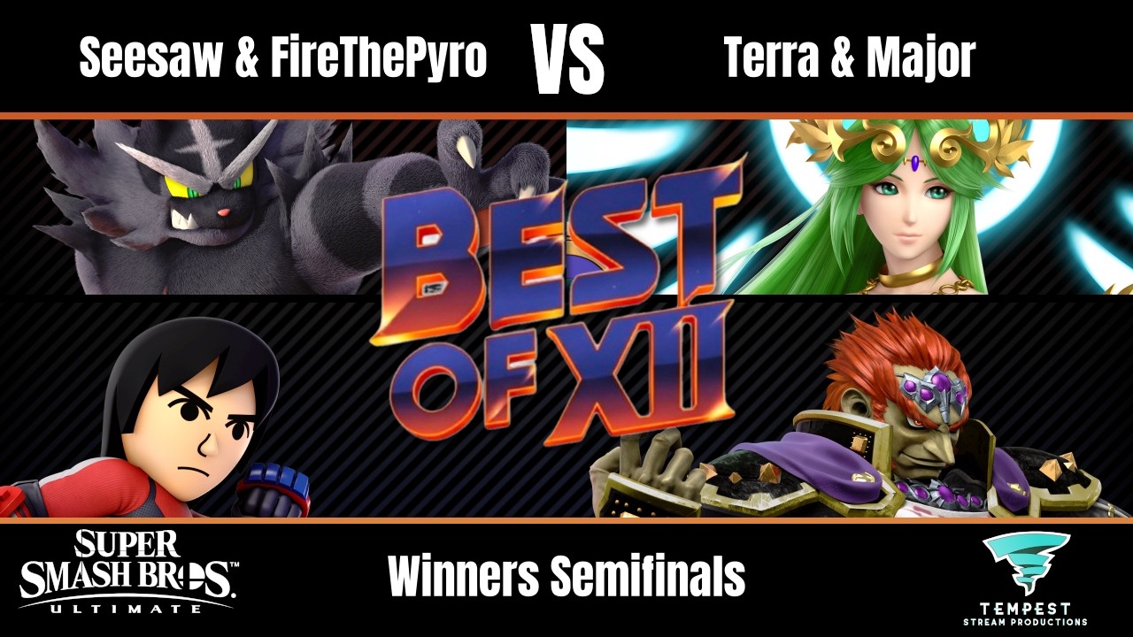 Seesaw & FireThePyro vs Terra & Major - Ultimate Doubles Winners Semifinals - Best Of XII