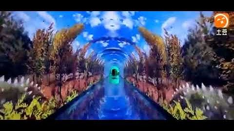 Led display time tunnel