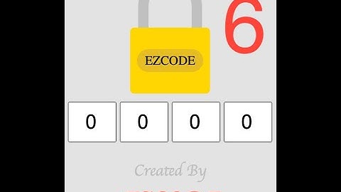 EZCODE Projects Series Padlock Video 6