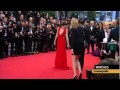 Kristen Stewart walking Cosmopolis Carpet