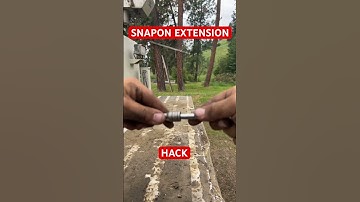 SNAPON 1/4” ratchet extension cheater hack