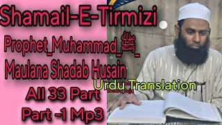 Shamail-E-Tirmizi Prophet_Muhammad_ﷺ_ Urdu Translation Part-1/33 || Maulana Shadab Husain. screenshot 4