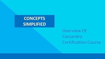 Overview of Cassandra certification course