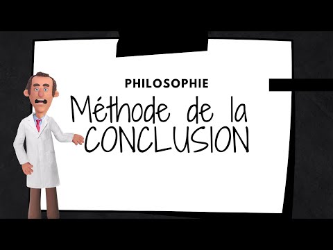 Vidéo: La conclusion est-elle un mot ?