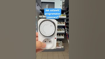 Jak ustawić programator czasowy do gniazdka? Zegar dobowy. #terma