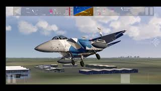 Aerofly fs2020 #swiss001landing  #swiss001   F15 soft landing! screenshot 3