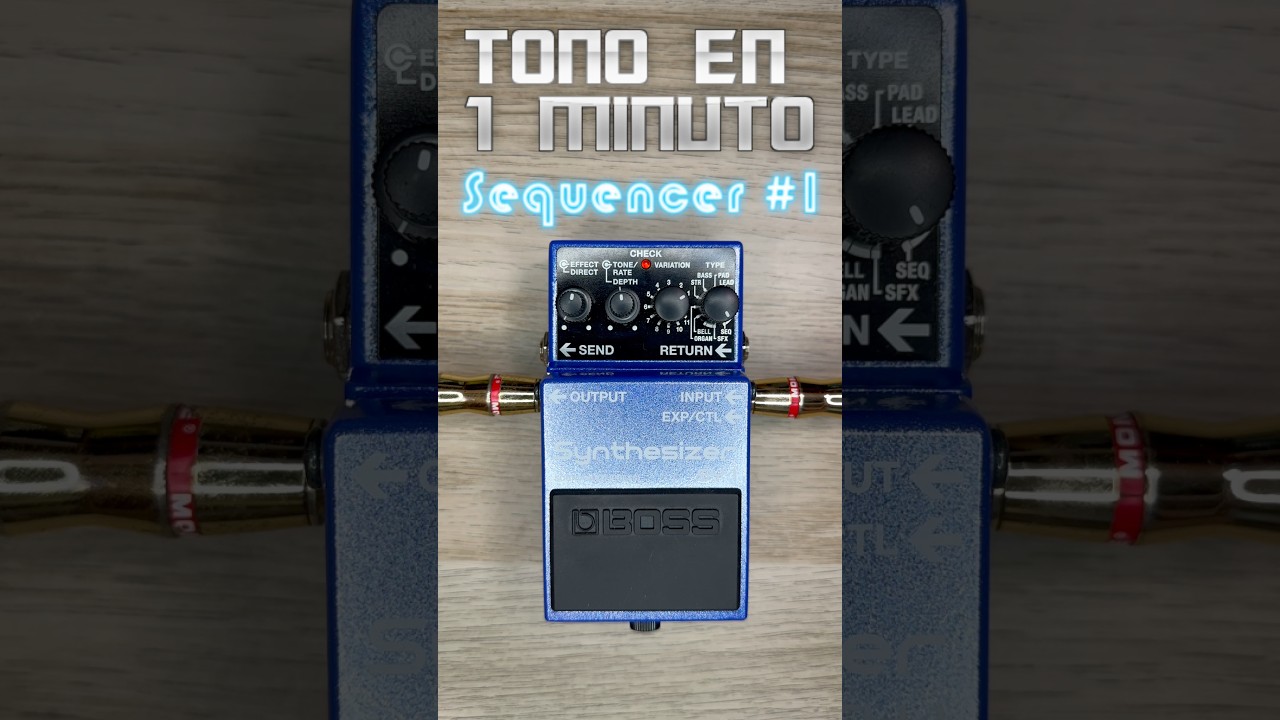 Sequencer #1  Boss SY-1 