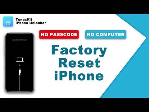 How to Factory Reset iPhone without Passcode and Computer