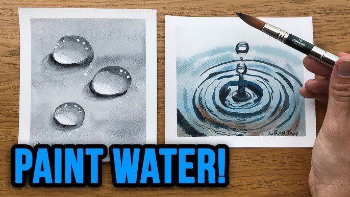 How To Paint Ripples On Water – Watercolor Methods