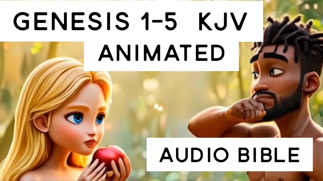 The BIBLE Starts Here 🔥 | Genesis 1 - 5 KJV Animated | Scripture ...