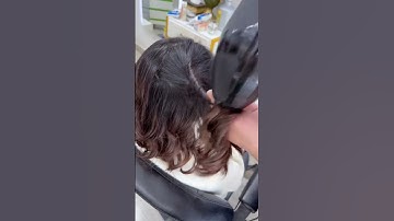 Cách sấy sóng lơi , dành cho tóc lỡ