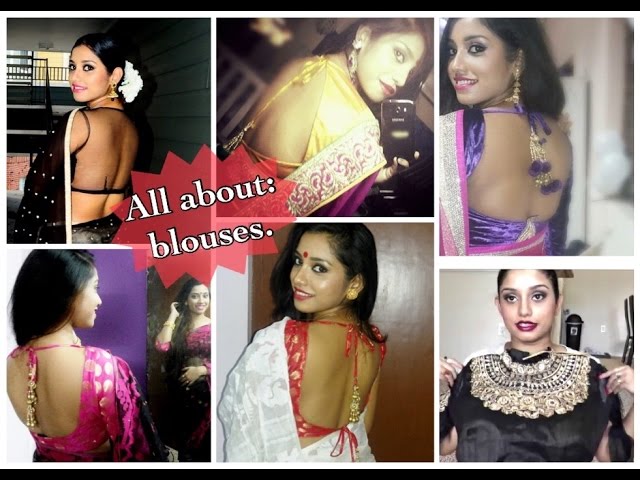 Tips to Look Gracious in Backless Saree Blouse - Select with