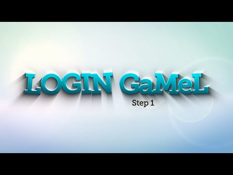 Step 1, LOGIN GAMEL