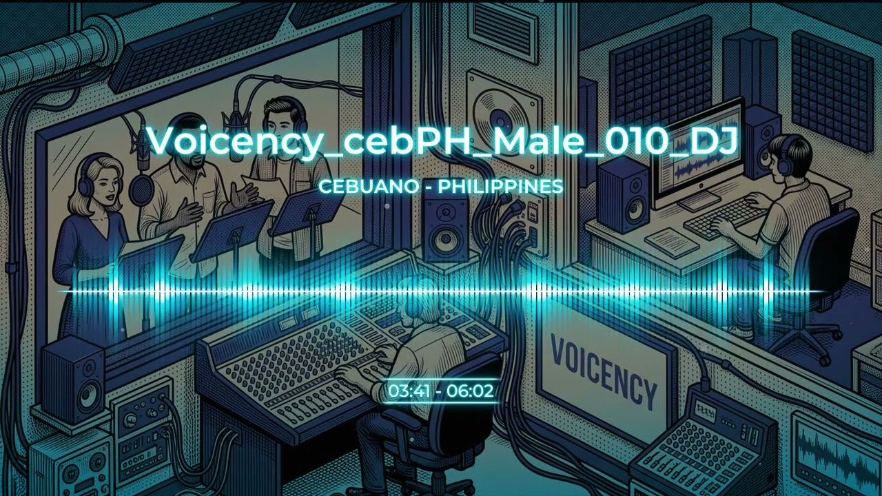 Cebuano Male Voice - Voicency_cebPH_Male_010_DJ