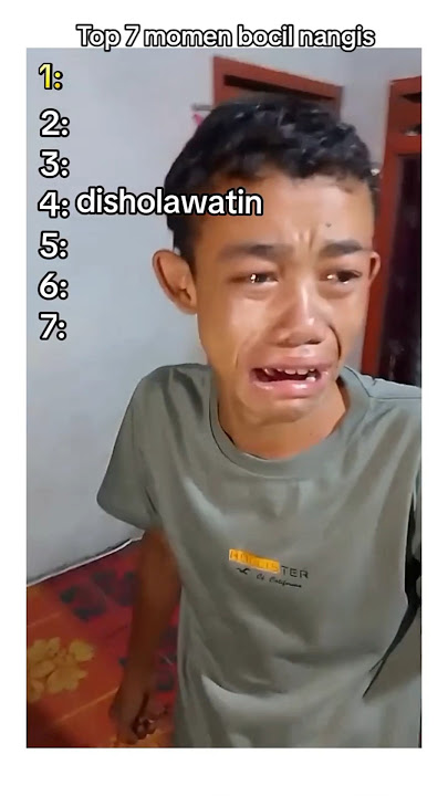 Top 7 Bocil nangis TERLUCU BIKIN NGAKAK🤣😂 #lucu #funny