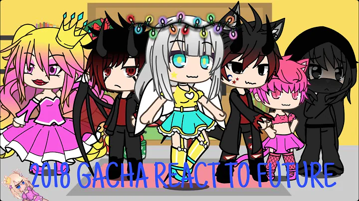 2X SPEED! // 2018 Gacha react to Future // ~Cloudy~ // Christmas Special 🎄✨//