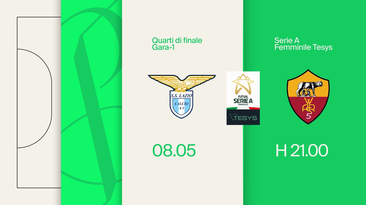 Lazio-Women Roma 6-2 | Serie A Tesys 2025/2026 | Playoff | Quarti di finale - Gara-1