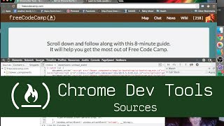 chrome dev tools: sources tab