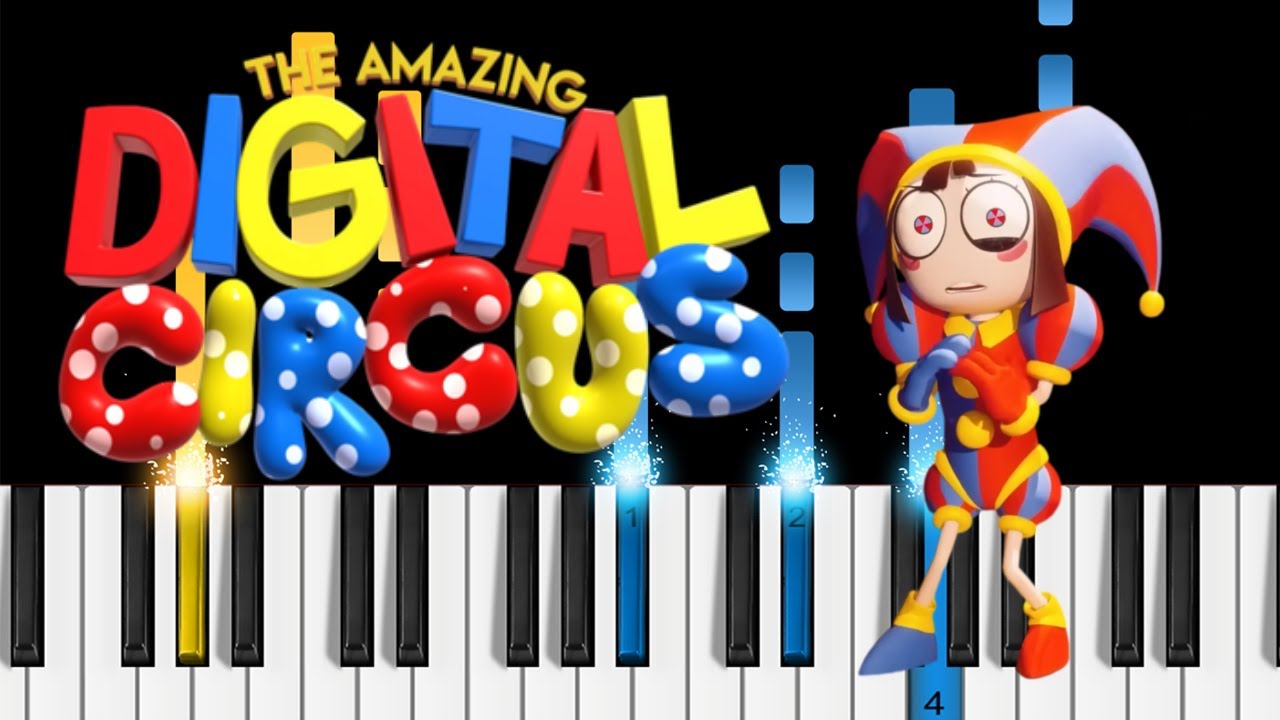 The Amazing Digital Circus Your New Home Easy Piano Tutorial YouTube