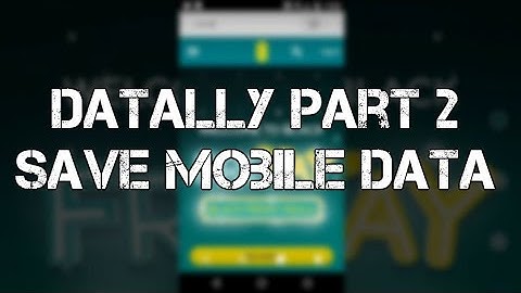 Saving Mobile Data with Datally Part 02