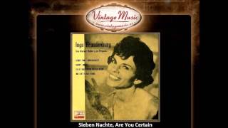 Inge Brandenburg -- Siben Tage - Sieben Nachte, Are You Certain (VintageMusic.es)