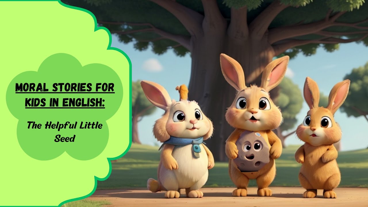 Moral Stories | The Helpful Little Seed | Moral Stories in English ...