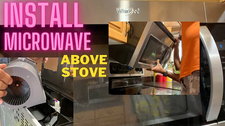 How to Install Microwave Whirlpool Above a Stove. DIY