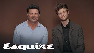 Karl Urban Jack Quaid On The Boys Scene That Almost Took Jack Out Inquiring Minds Esquire