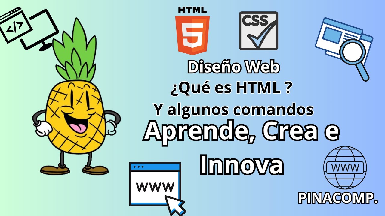 5.Diseño web - ¿Qué es HTML? + Comandos básicos - YouTube