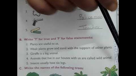 Ecps class 1 EVS Chapter 14 Our School part - 4