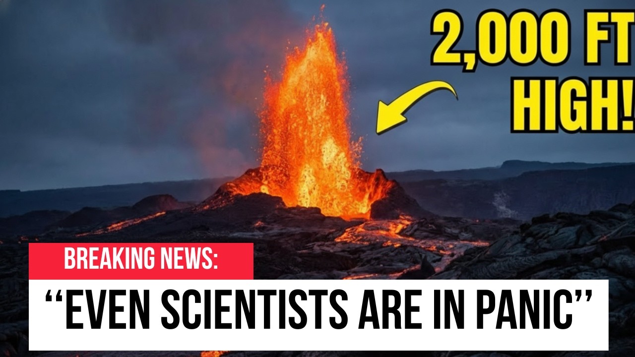 2,000-FOOT Lava Fountains ERUPT from Kīlauea — Ground Inflation Signals DANGER!