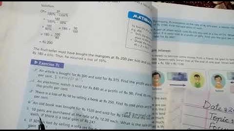 Ex 7c | Q5 Q6 | Oxford Countdown book 6