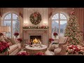 Champagne + Christmas Music at Mystic Shores - Snow, Fireplace, Relax, Sleep, Study