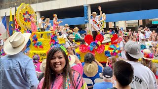 The battle of Flowers Parade in San Antonio 2024