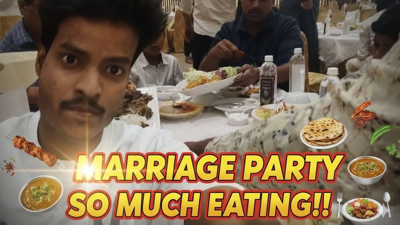 Marriage party so much eating||ama seat Jhia bahaghara Party 