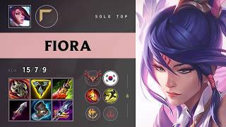 Fiora Top vs Jax - KR Grandmaster Patch 26.16