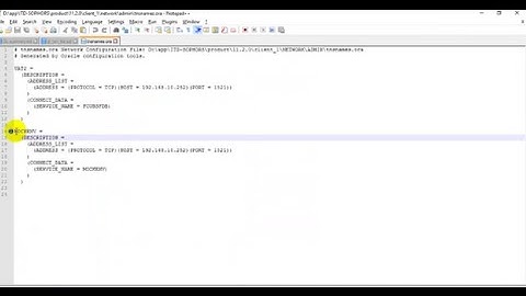 How to add new Database in PLSQL Developer