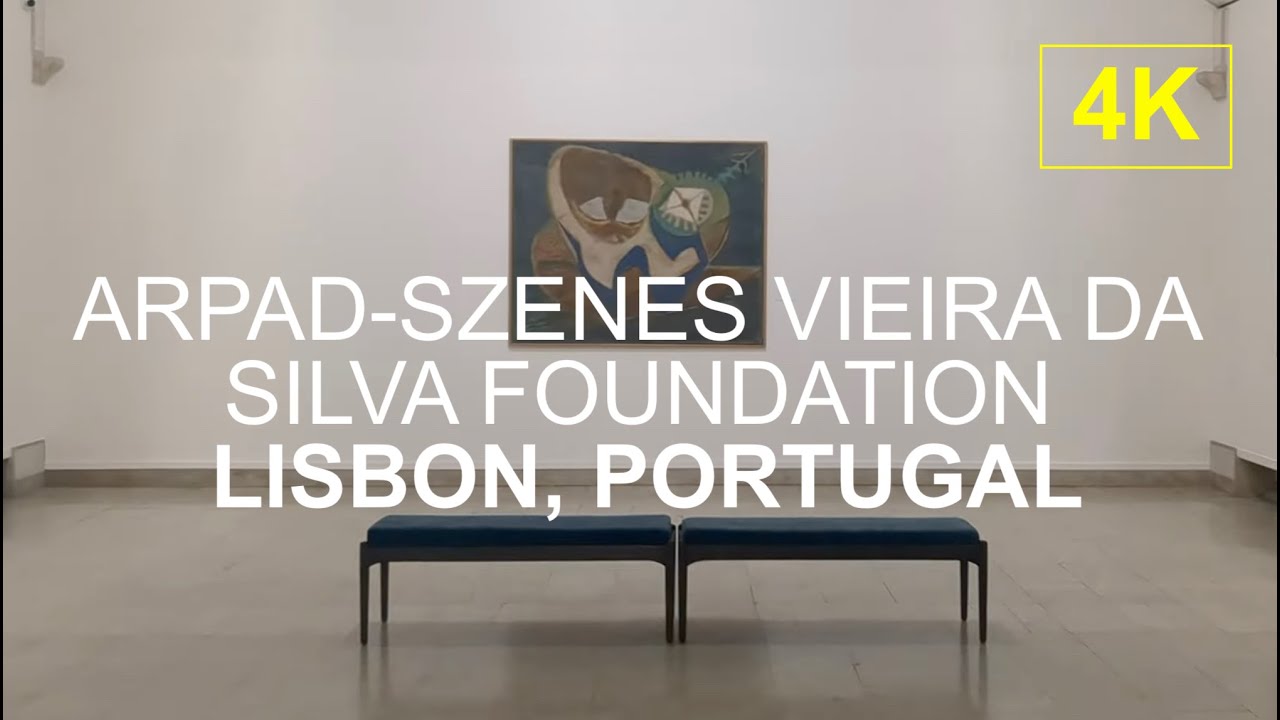 LISBON | Arpad Szenes-Vieira da Silva Foundation | 4K Museum Tour