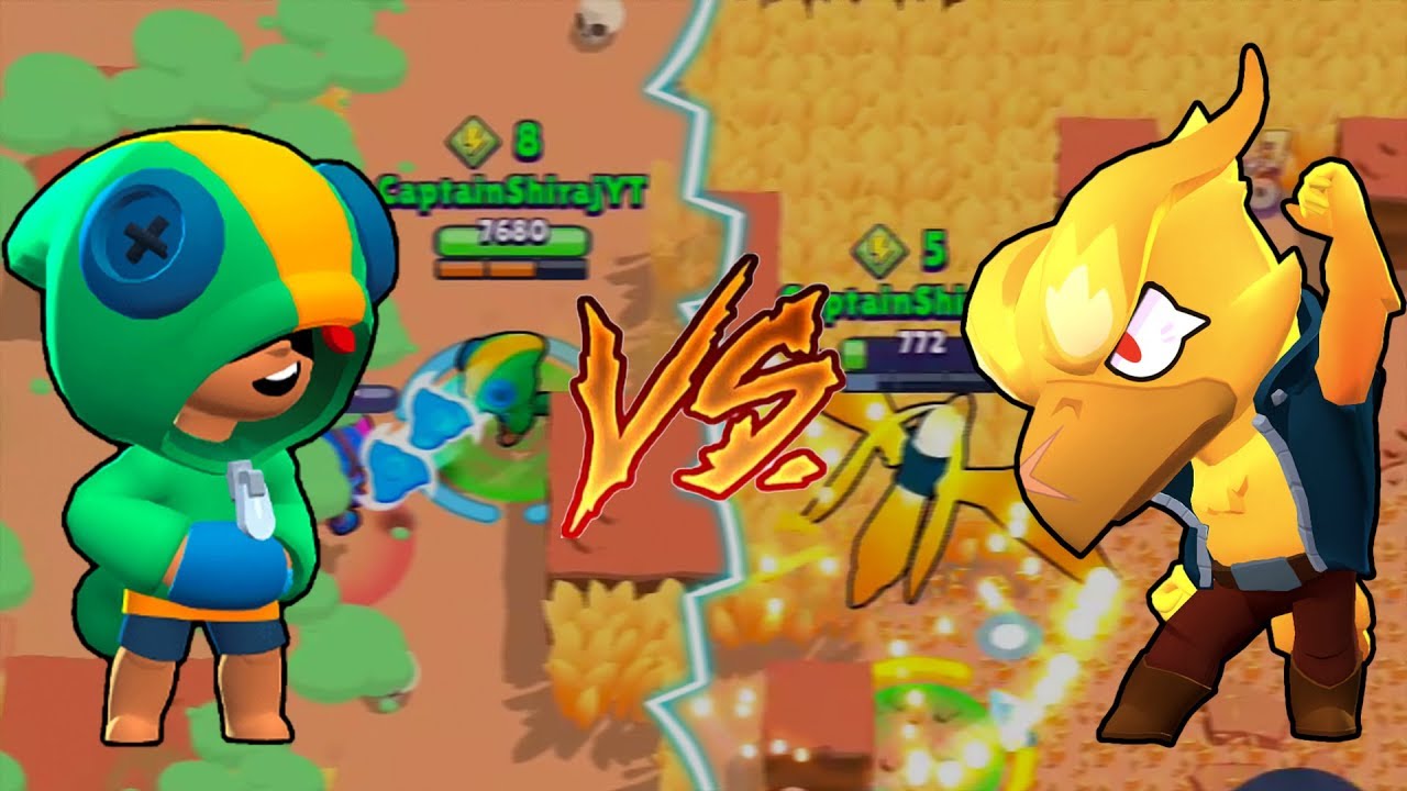 PHOENIX CROW VS LEON | BRAWL STARS LEGENDARY BATTLES - YouTube