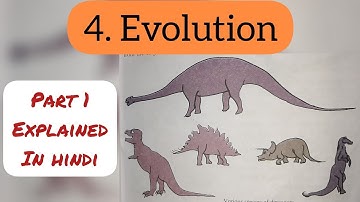 5th Std - Evs 2 - Chapter 4 Evolution explained in hindi - Maharashtra board - Class 5