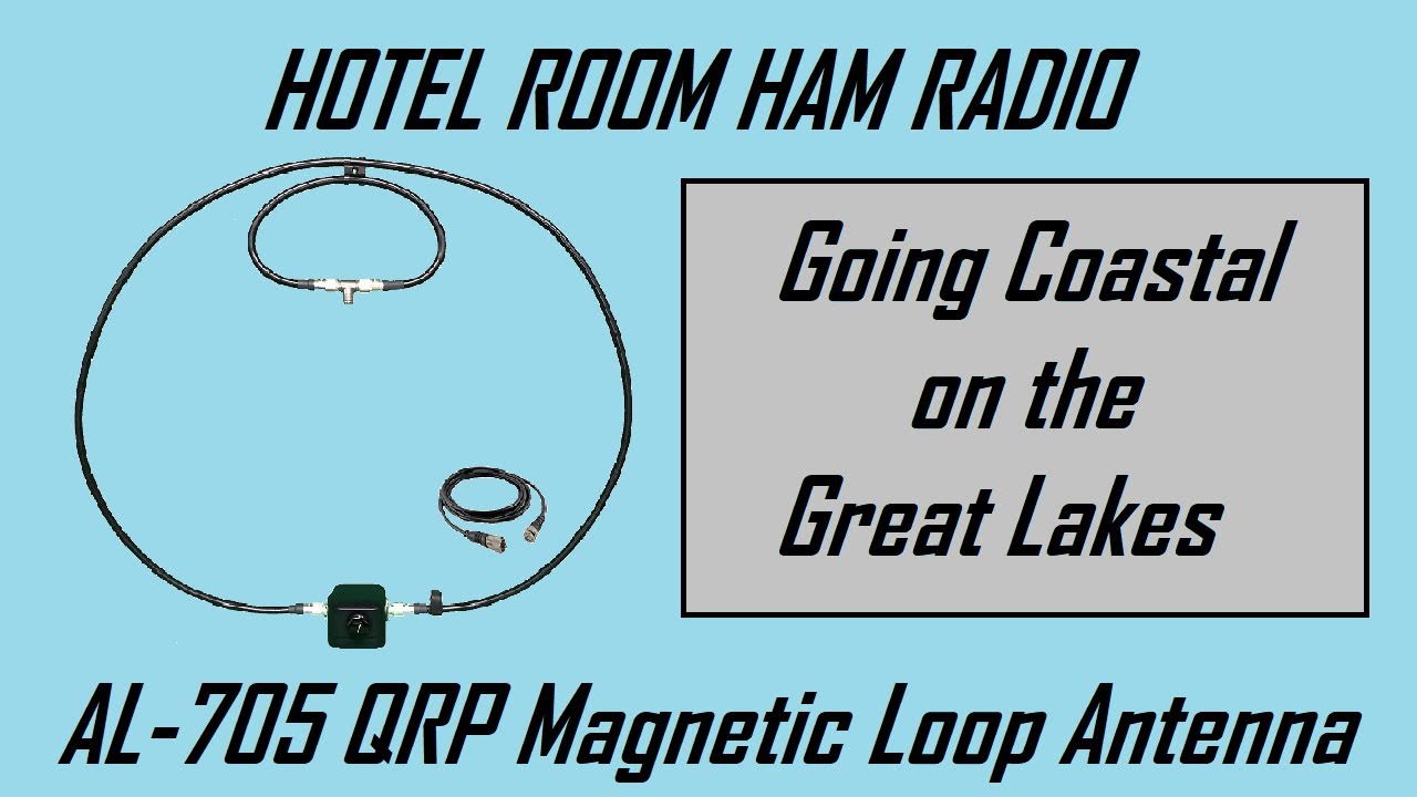 Portable in a Hotel Room with a Magnetic Loop Antenna