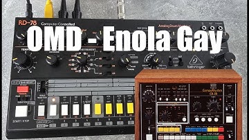 Recreating OMD’s Enola Gay CR-78 Drum Pattern on the Behringer RD-78