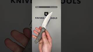 Giantmouse Gmf2 Scout Green Canvas Micarta, Fixed Knife, Ansø En Voxnaes Design