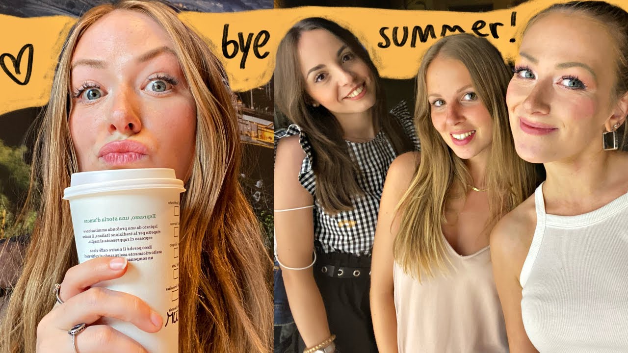 La FINE della mia ESTATE, TRASLOCO e bffs | week in my life