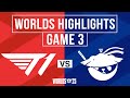 T1 vs Anyone's Legend | Epic Highlights from Worlds 2025 Quarterfinals ๐ฎ