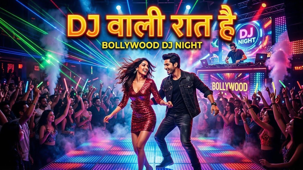 ⁣Dj Wali Rat Hai | Old Hindi Remix Item Song 2026 | Romantic Song | Dance Remix Video | Party Song 4K