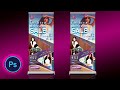 Standee Banner Design For Clothing Brand | Roll Up Banner Design | Pull Up Banner Design | Photoshop