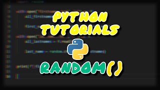 Python 3.11 - Random Module
